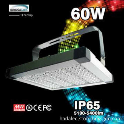 Unique 120x60 degree ip65 led high bay light, Bridgelux chip